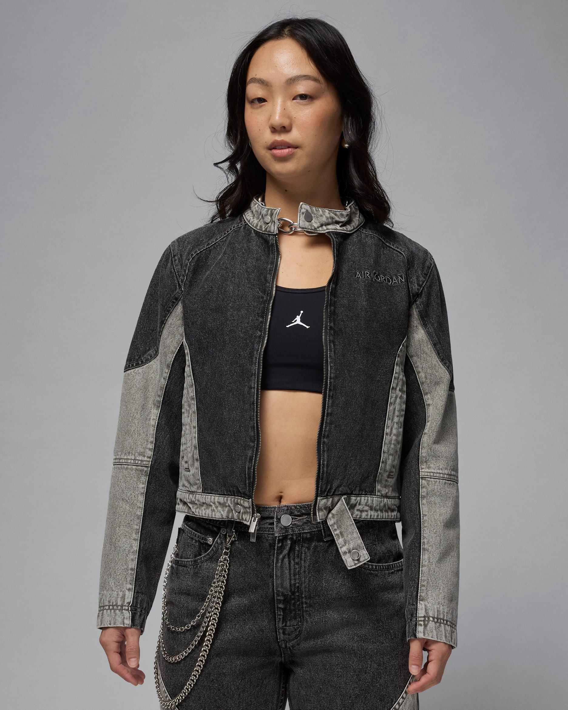 ナイキ　ジョーダン　レネゲード　デニムジャケット　ウィメンズMサイズ ナイキ ジョーダン レネゲード デニムジャケット ウィメンズMサイズ